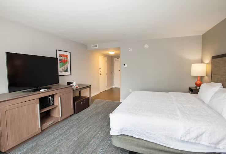 Generous and modern non-smoking rooms